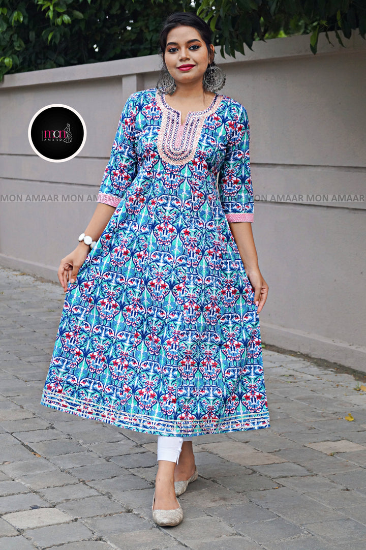 Sapphire - Anarkali Kurti
