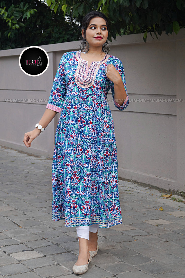 Sapphire - Anarkali Kurti