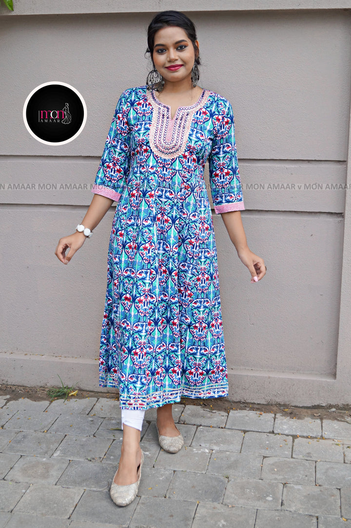Sapphire - Anarkali Kurti