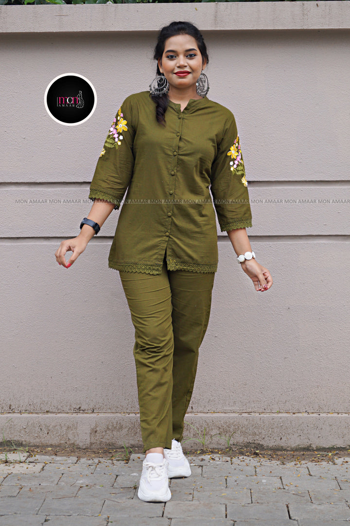 As Bright As Day- Cotton Coord Set