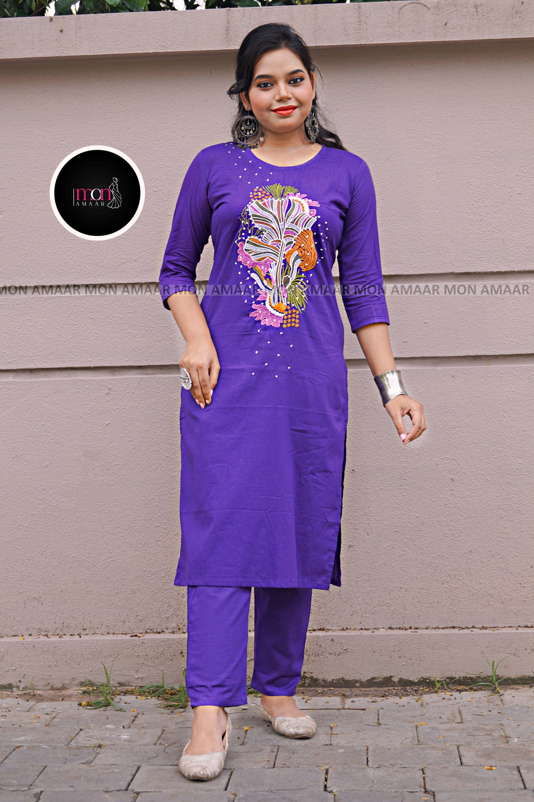 Glow And Shine - Cotton Kurti Set