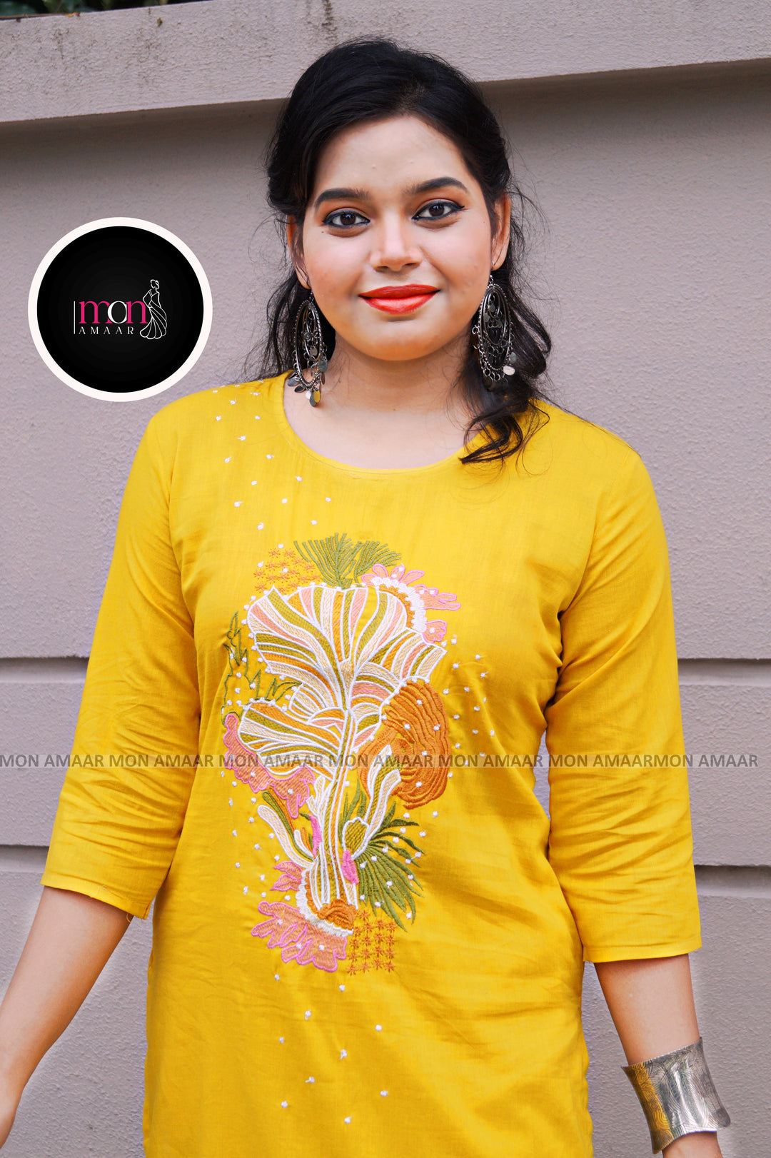 Glow And Shine - Cotton Kurti Set
