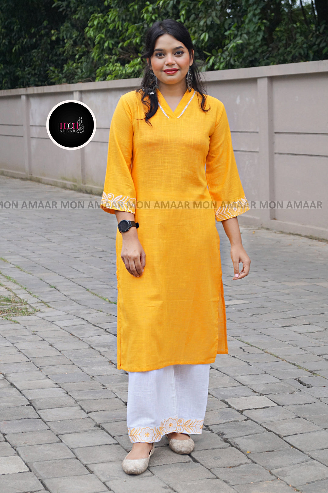 Smile Out Loud - Cotton Kurti Set