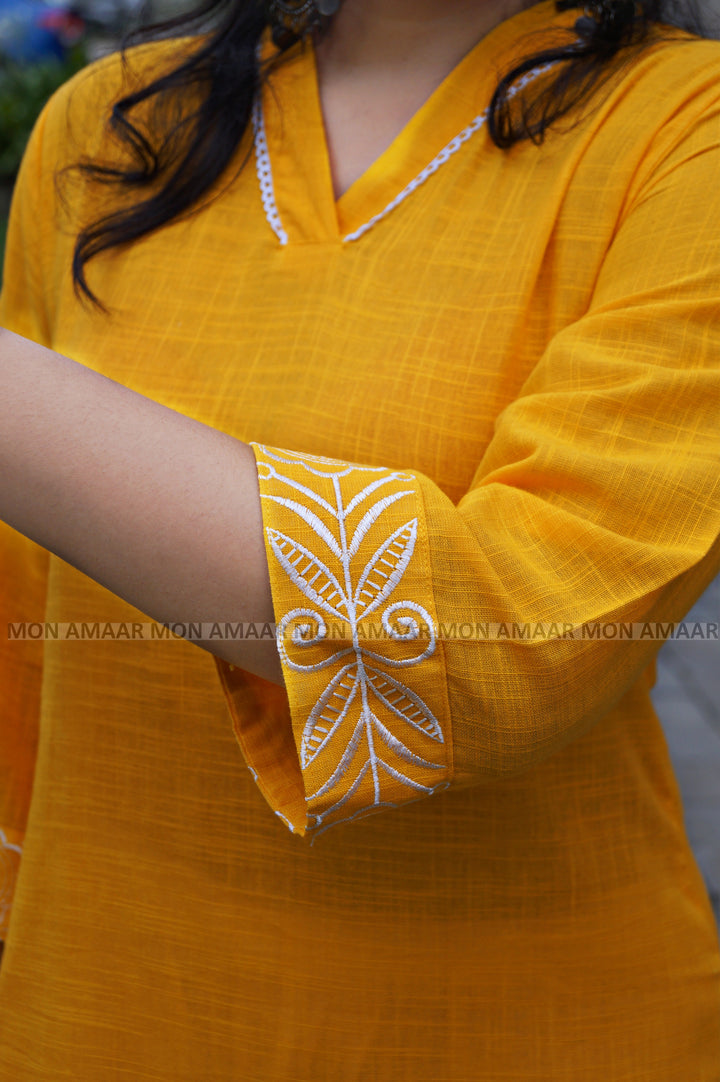 Smile Out Loud - Cotton Kurti Set