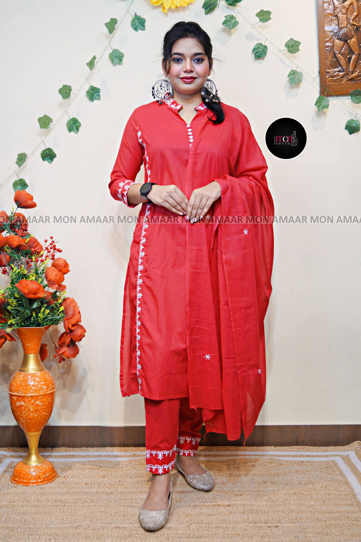 Thoughtful Gift- Cotton Kurti Set