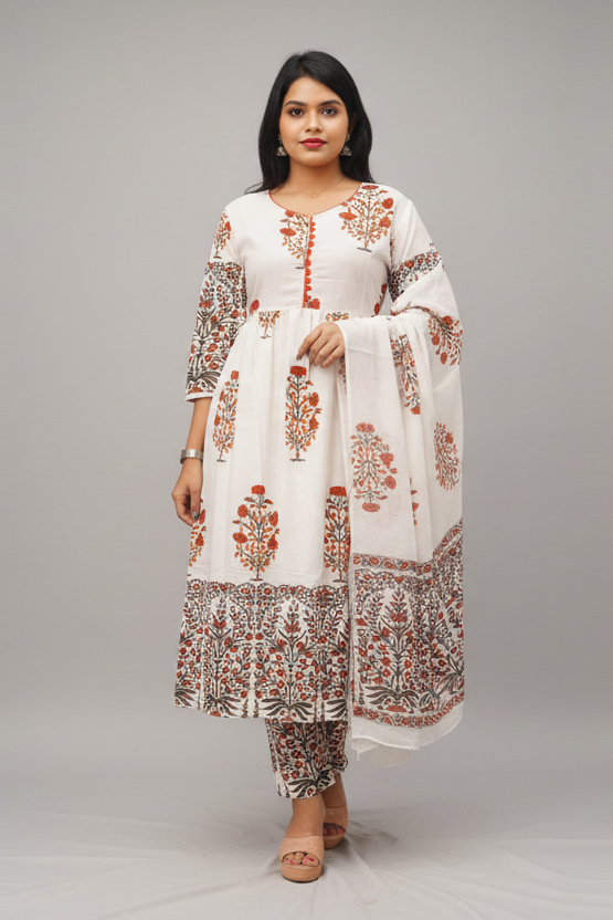 Style And Smile Anarkali Kurti Set