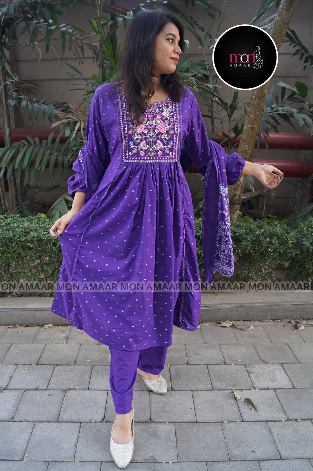 Reliving Moments Cotton Kurti Set