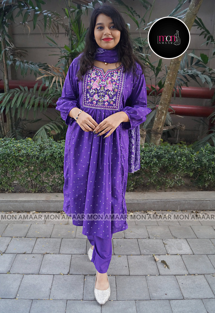 Reliving Moments Cotton Kurti Set