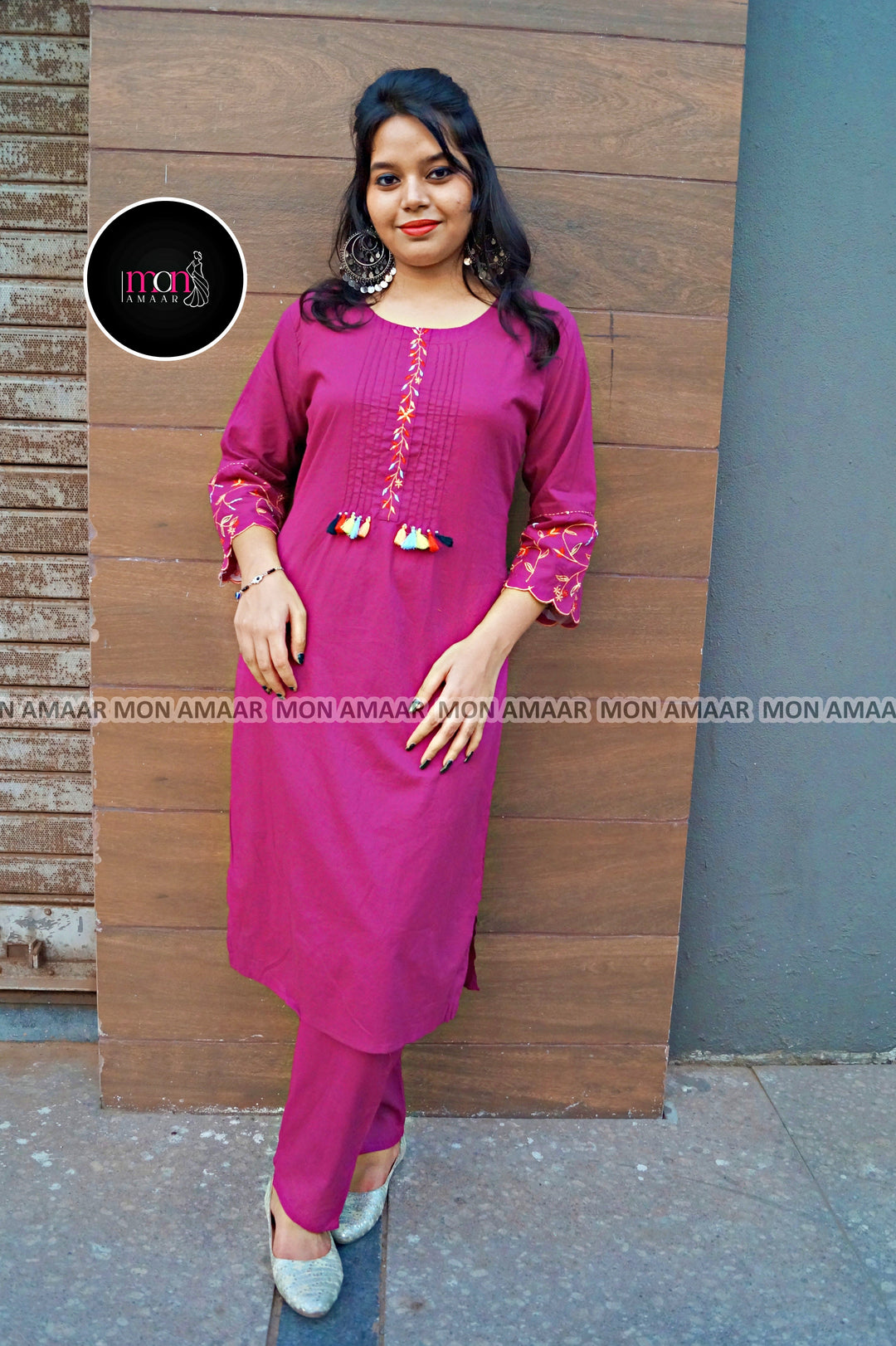 Sealed With Love Cotton Kurti Set