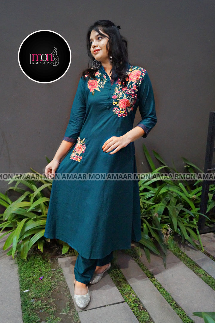 Perfect Duet Cotton Kurti Set