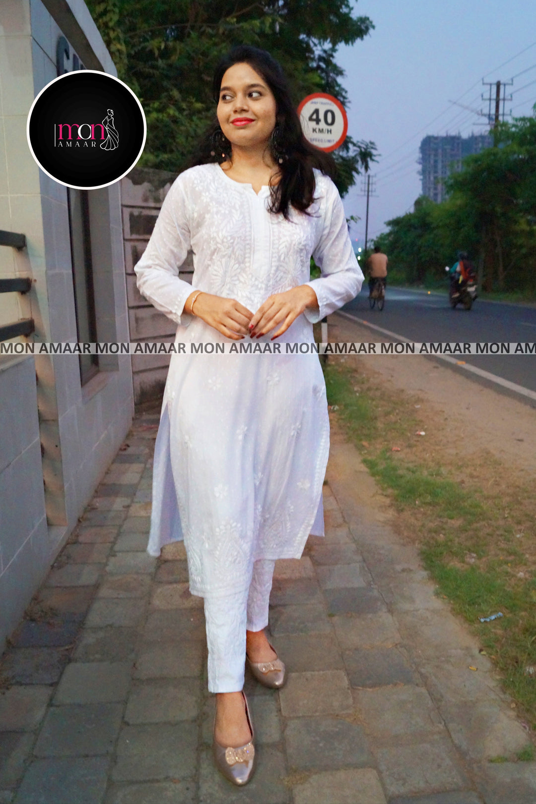 A Day In Colors - Special Chikankari Kurti Set