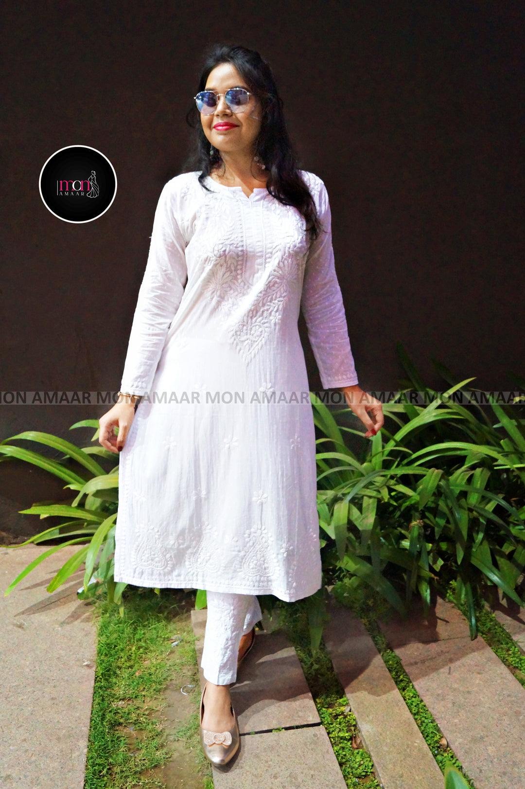 A Day In Colors - Special Chikankari Kurti Set