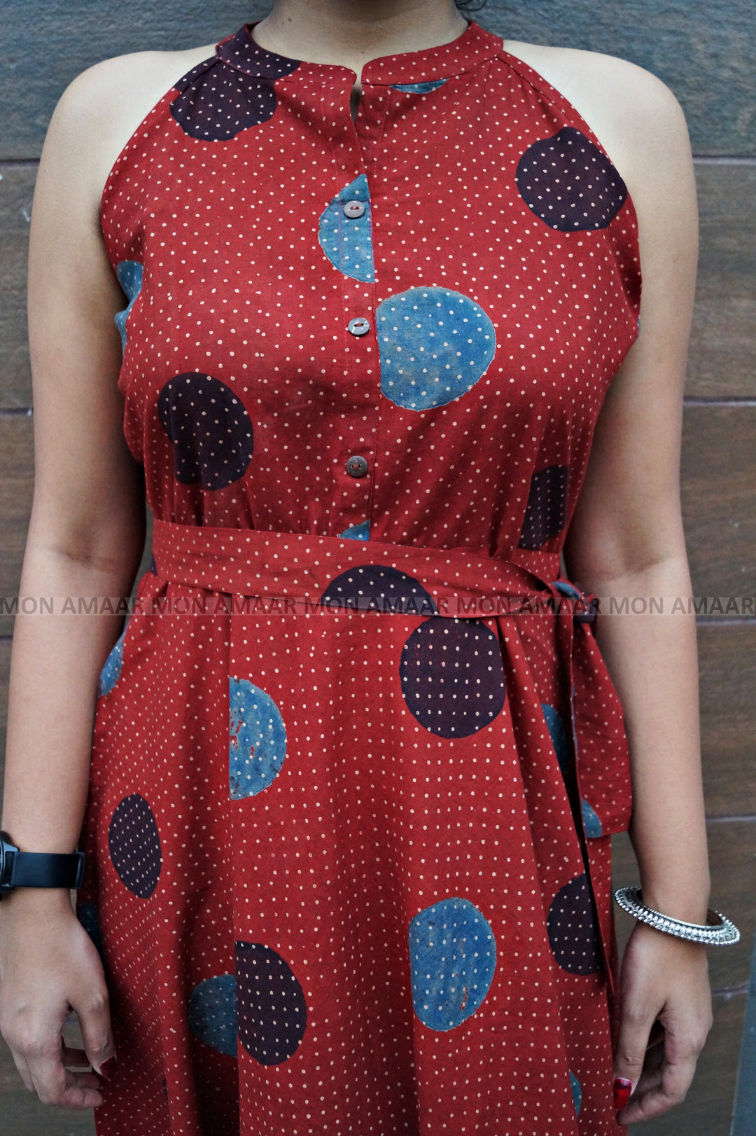 Spot On Style Sustainable Long Handloom Dress