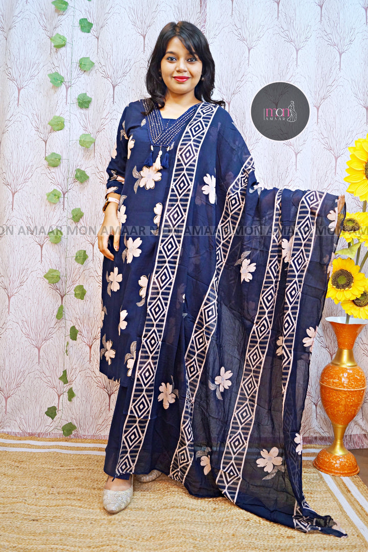 Sweet Things- Cotton Kurti Set