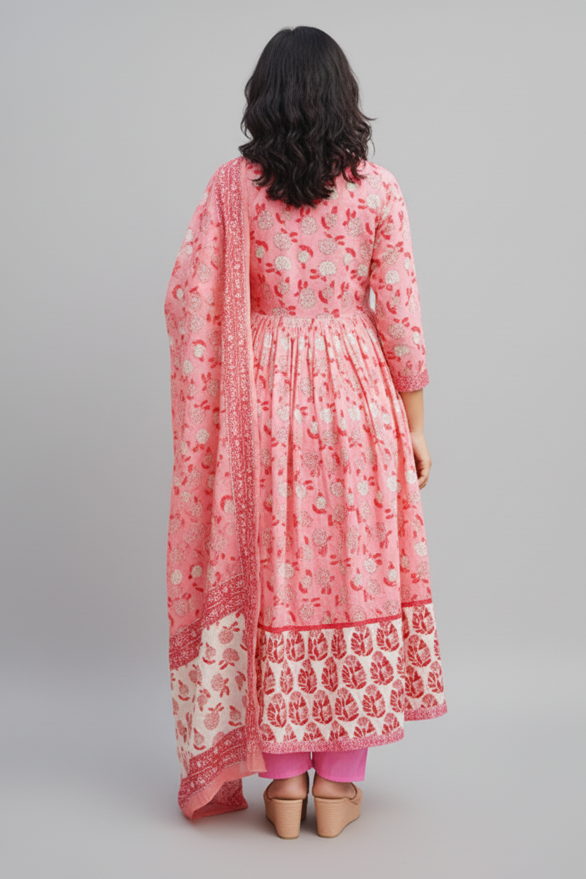 Dream Girl- Cotton Kurti Set