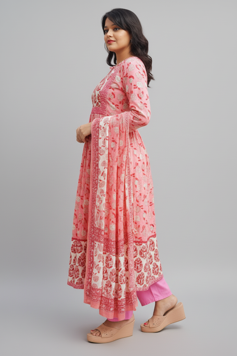 Dream Girl- Cotton Kurti Set