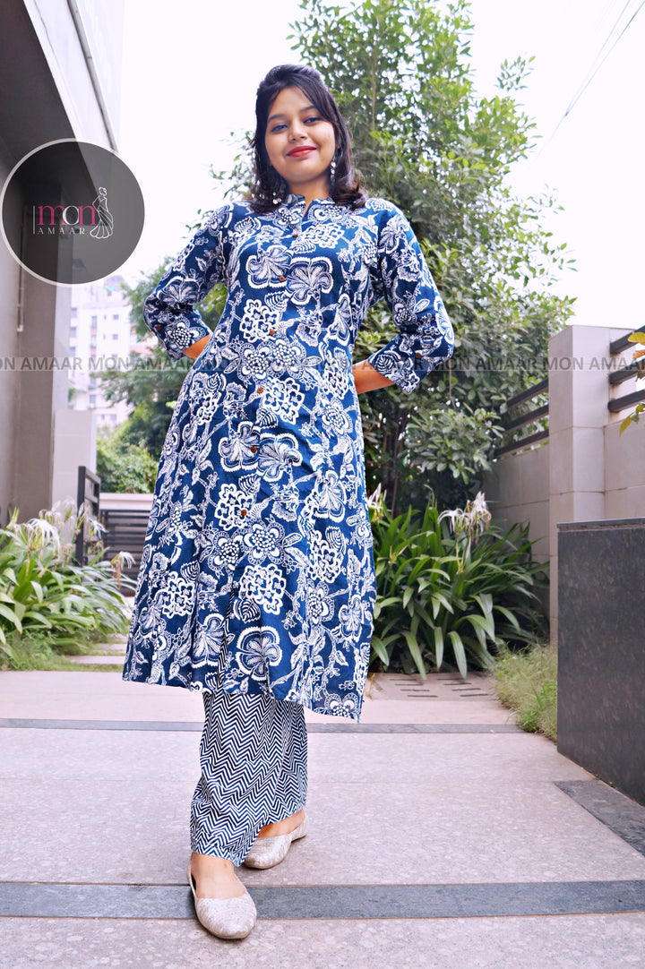 Little Sweet -Cotton Kurti Set
