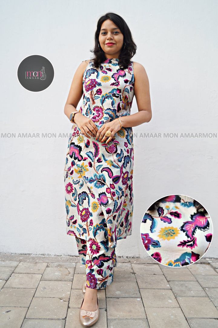 Desi Vogue -Cotton Coord Set