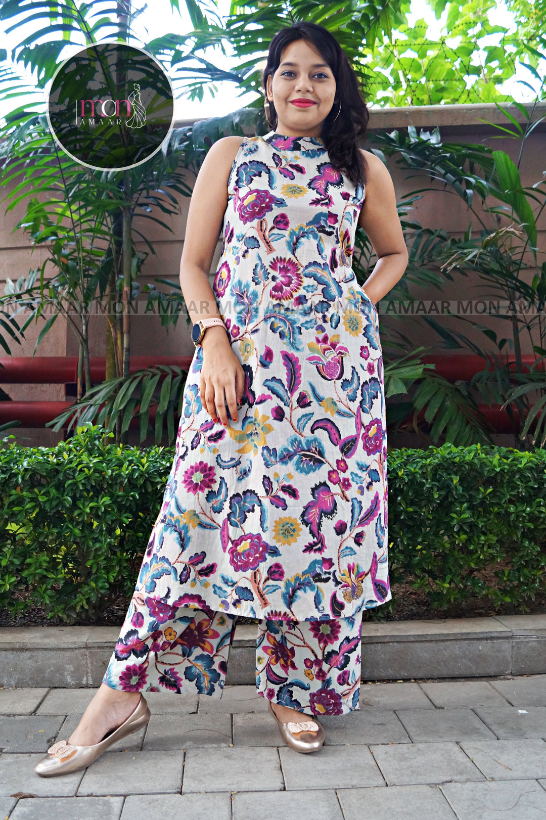 Desi Vogue -Cotton Coord Set