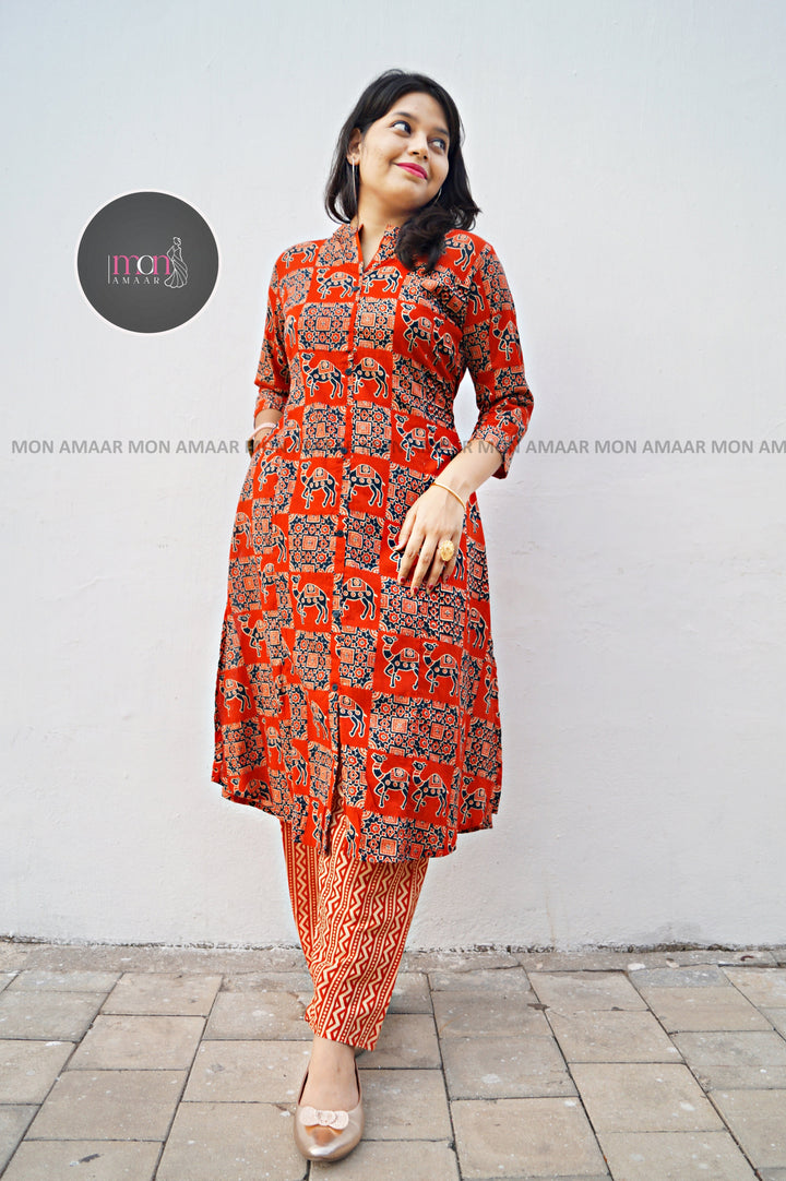 Real Life Beauty - Cotton Kurti Set