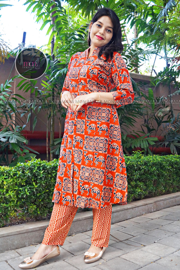 Real Life Beauty - Cotton Kurti Set
