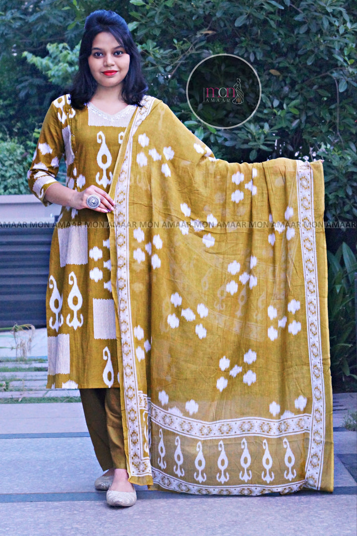 Sufiaa - Cotton kurti Set