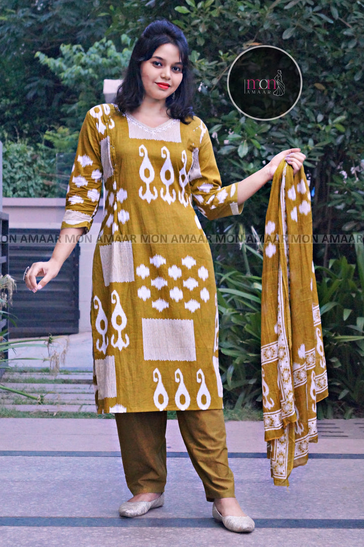 Sufiaa - Cotton kurti Set