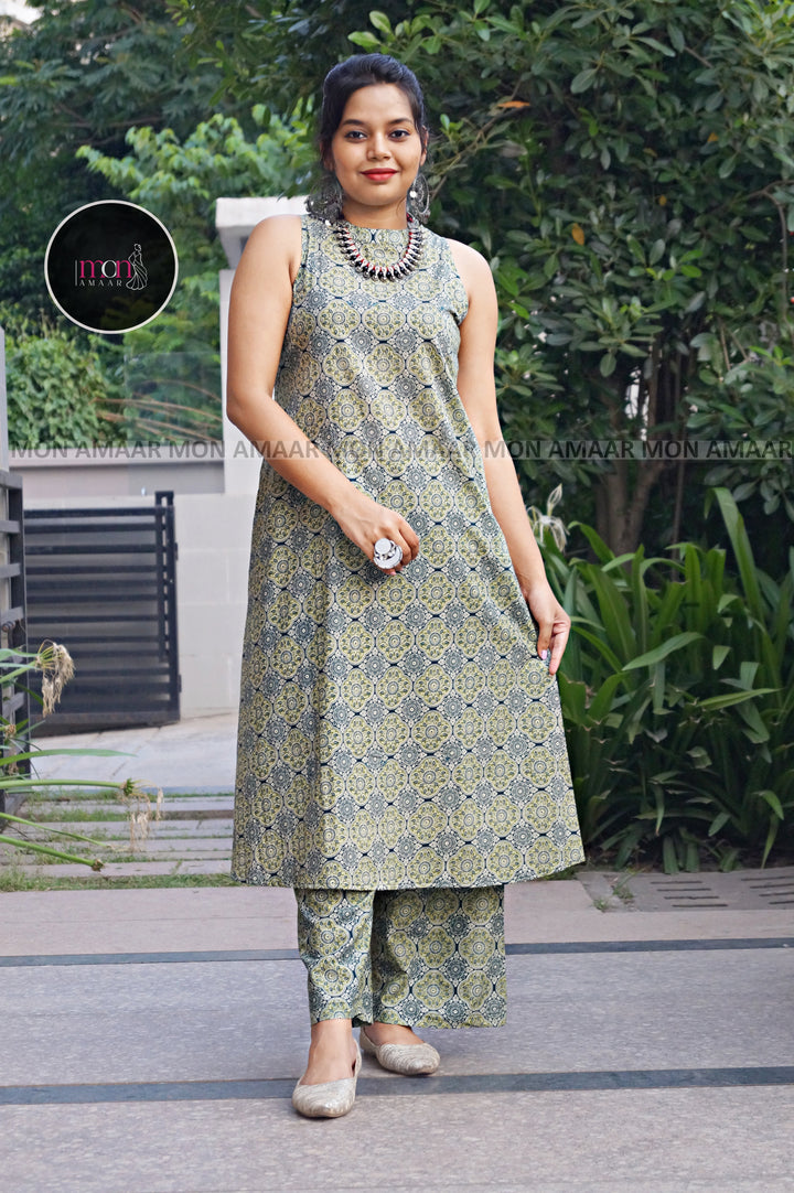Enhancing The Look- Cotton Coord Set