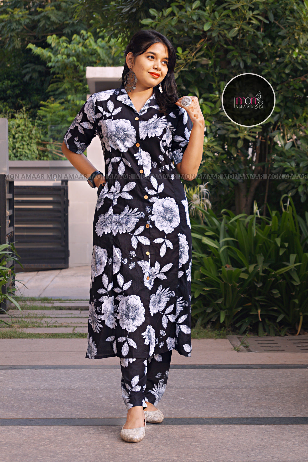 Life Of Flower - Cotton Coord Set