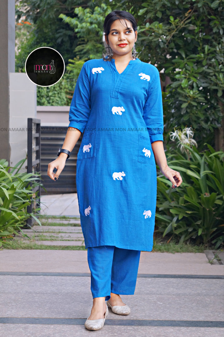 The Trunk Tales - Cotton Kurti Set