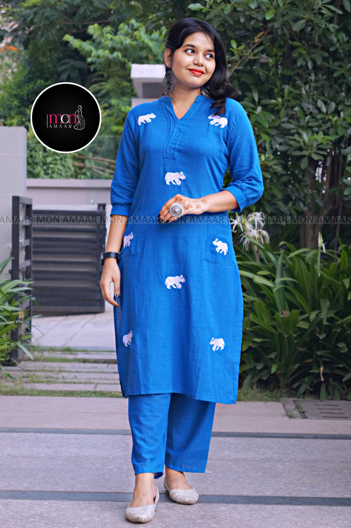 The Trunk Tales - Cotton Kurti Set