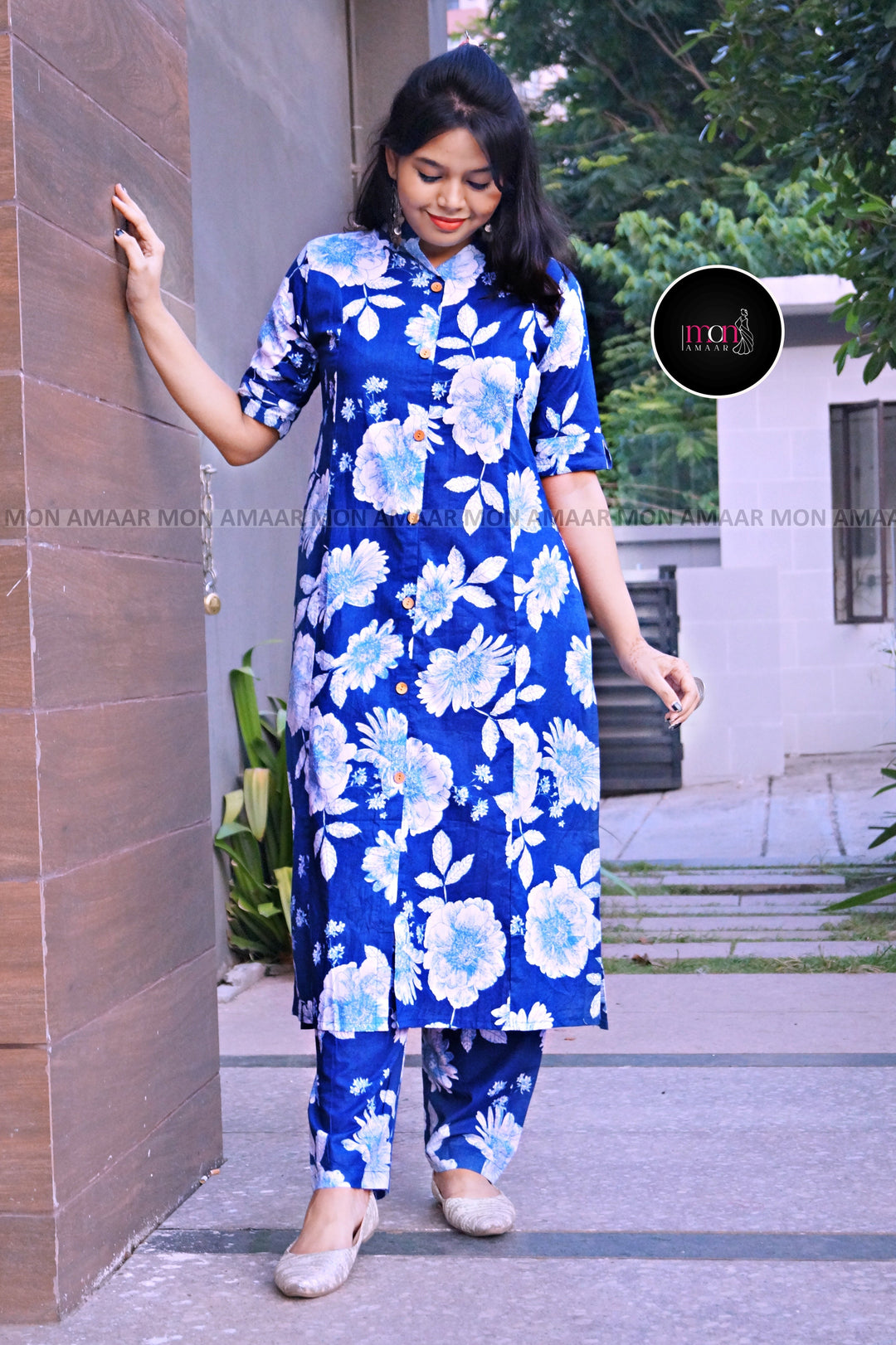 Life Of Flower - Cotton Coord Set