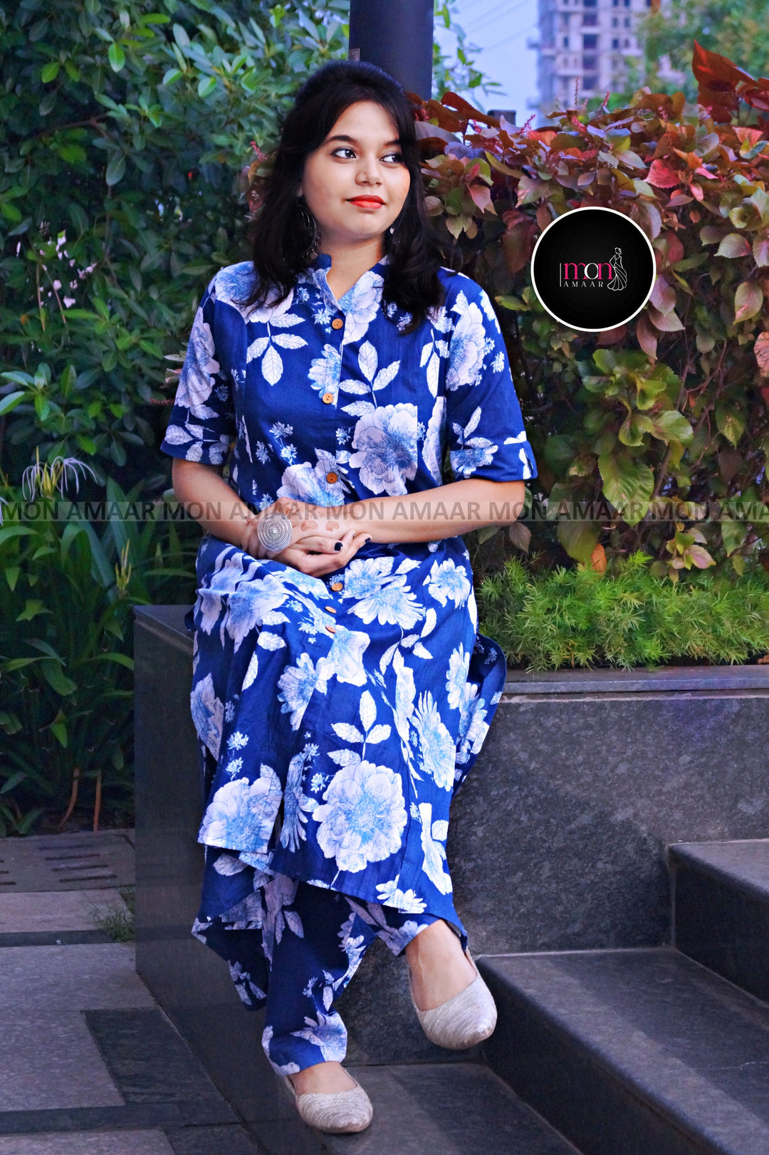 Life Of Flower - Cotton Coord Set