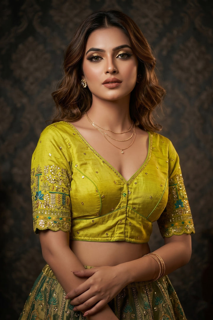 Beyond the Galaxy – Pitai Zari Designer Blouse