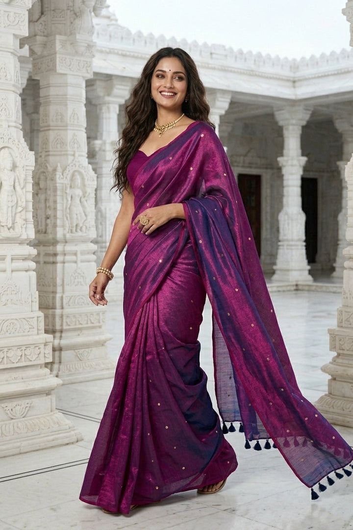 Mohini Tissu Cotton Saree