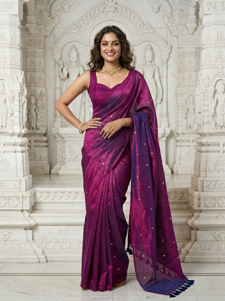 Mohini Tissu Cotton Saree