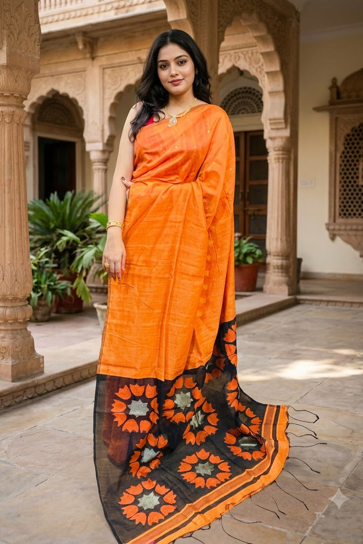 Soul Blossoming - Bengal Saree