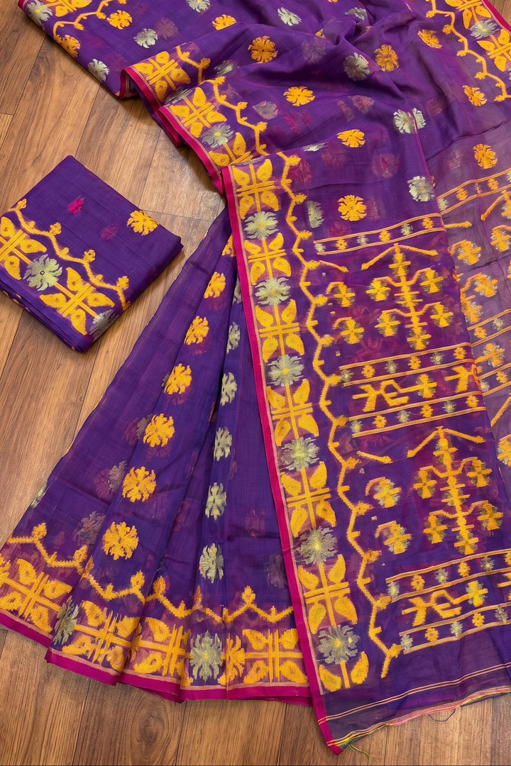 Kanaklata  Jamdani  Saree