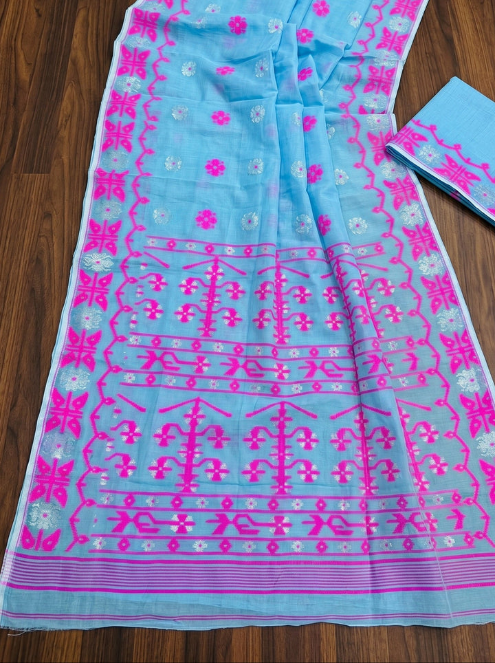 Kanaklata  Jamdani  Saree