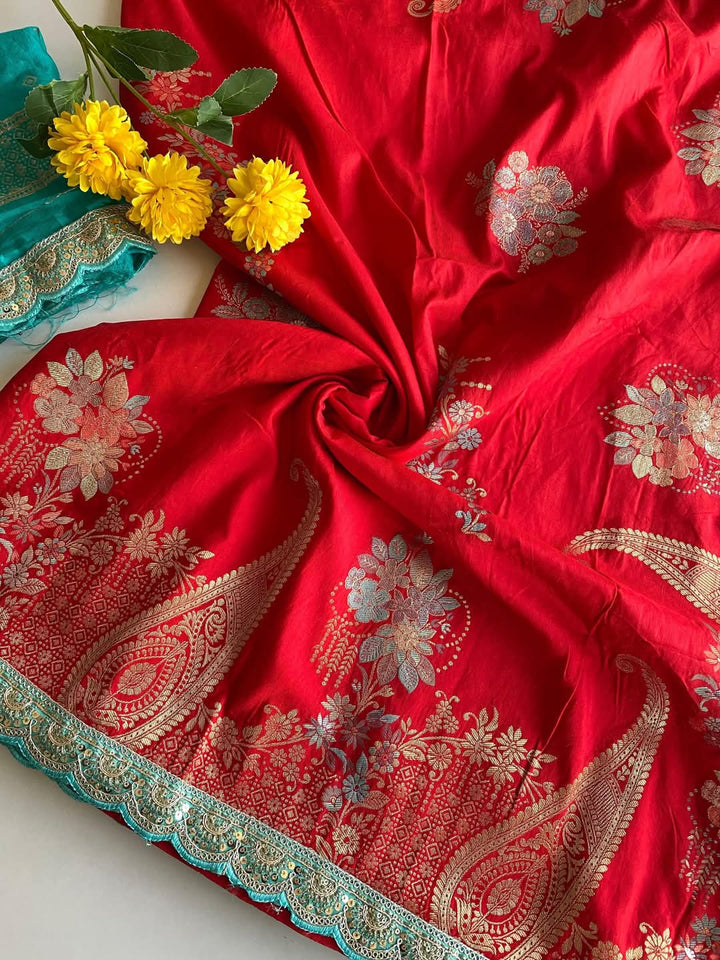 Frozen In Time Banarasi Saree