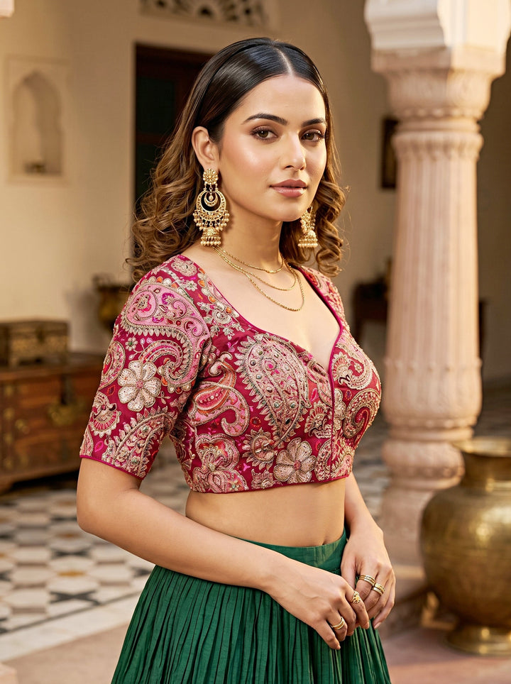 Kashish - Designer Crepe Blouse
