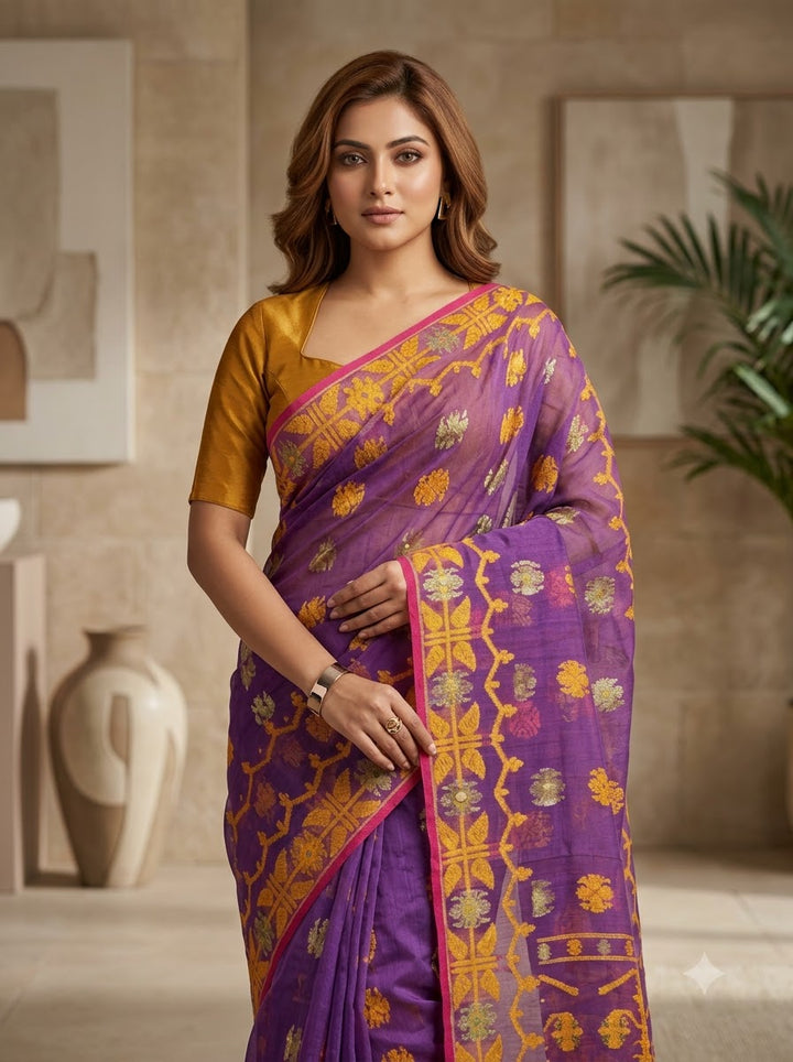 Utsab Bengal Jamdani Saree