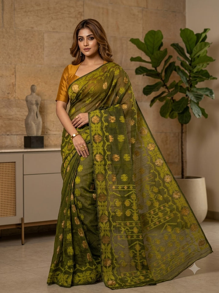 Utsab Bengal Jamdani Saree