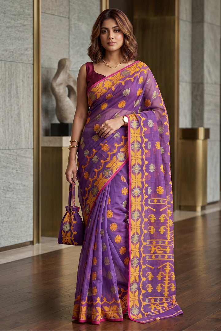 Utsab Bengal Jamdani Saree