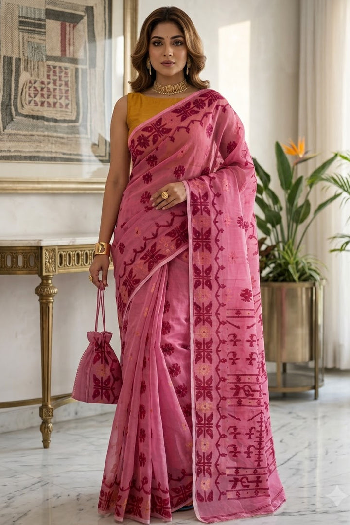 Utsab Bengal Jamdani Saree