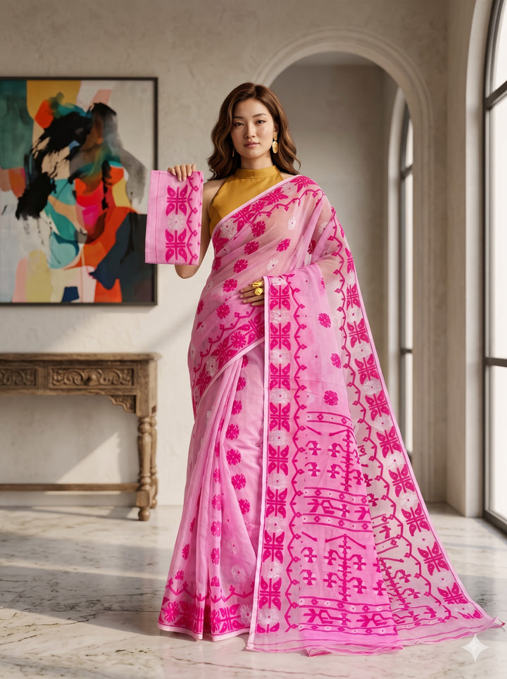 Utsab Bengal Jamdani Saree