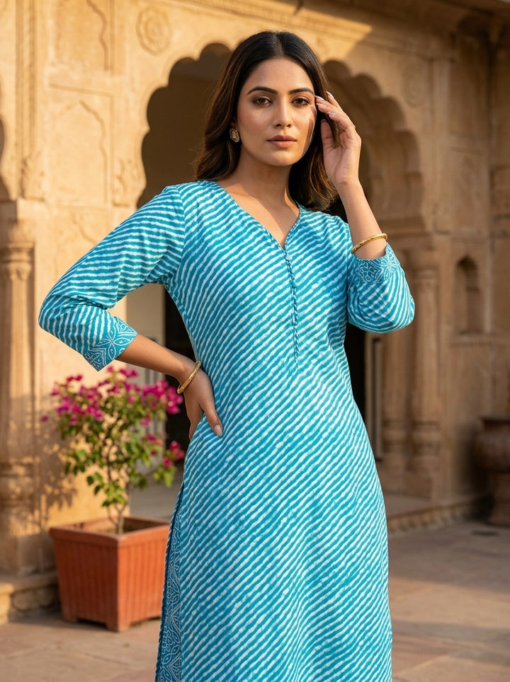 Beauty in Heaven Cotton Kurti Set