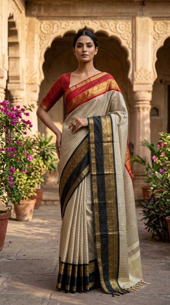 Rajshahi Banarasi Tissue Silk