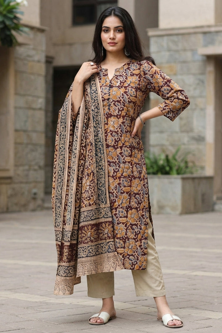 Office Day Out  Cotton Kurti Set