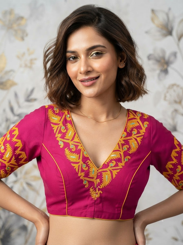 Sense Of Jamdani (Designer Blouse)